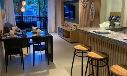 Apartamento 1 Quarto para Venda em Camaçari, guarajuba, 1 dormitório, 1 banheiro, 1 vaga