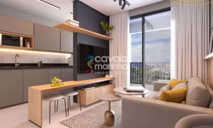Apartamento á venda com 2 quartos, 46 m² -  condomínio santa marta - bonfim paulista.