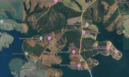 Chácara com 5 dormitórios à venda, 2500 m² por R$ 5.000.000 - Zona Rural - Delfinópolis/MG
