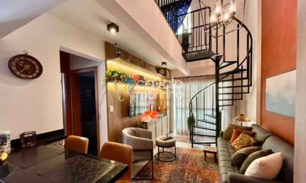 Cobertura á venda com 1 quarto, de 93m² - Edifício Oliveira - Nova Aliança.