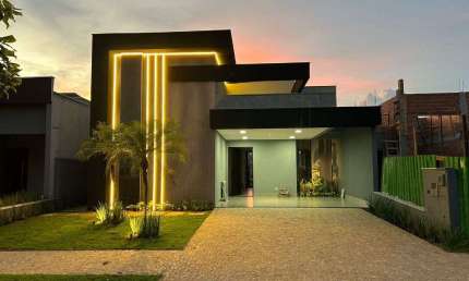 Casa com 3 dormitórios à venda, 166 m² por R$ 1.265.000,00 - Vivendas da Mata - Ribeirão Preto/SP