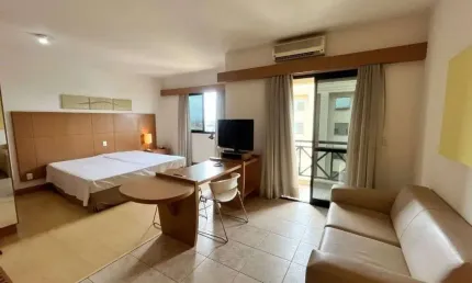Flat com 1 dormitório para alugar, 41 m² por R$ 2.750,06/mês - Jardim América - Ribeirão Preto/SP