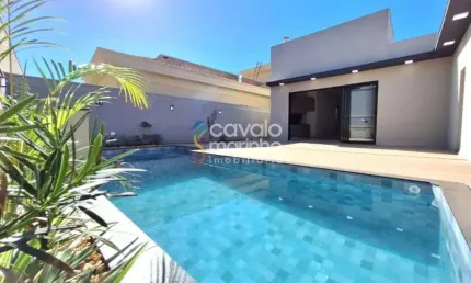 Casa em condominio a venda com 4 quartos, 276m²  - loteamento terras de florença - ribeirão preto/sp