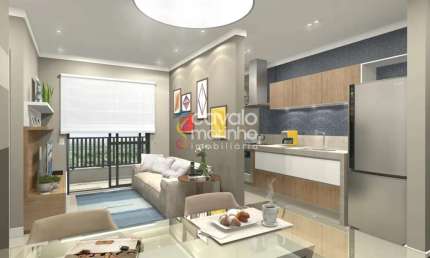 Apartamento para alugar de 55m² com 2 quartos e 1 vaga de garagem no Dom Bernardo José Mielle - Ribeirão Preto/SP.