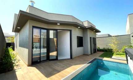 Casa a venda em condomínio, 3 suítes, piscina, 188 m² - Condomínio Quinta dos Ventos  - Ribeirão Preto/SP