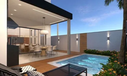 Casa com 3 dormitórios à venda, 203 m² - Condomínio Quinta dos Ventos - Ribeirão Preto/SP