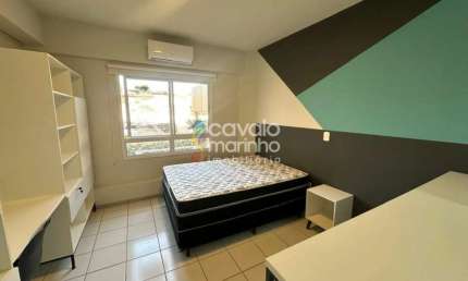 Apartamento mobiliado de 1 quarto para alugar, com 22m² no bairro Iguatemi em Ribeirão Preto/SP