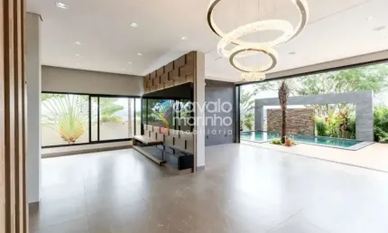 Casa para alugar com 3 quartos e piscina,331m² - Terras de Florença - Loteamento Terras de Florença.