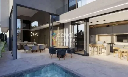 Casa á venda com 4 quartos, 320 m² - Residencial Jardim Nova Aliança Sil - Jardim Nova Aliança Sul.