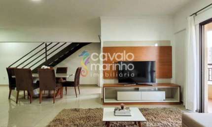 Cobertura mobiliada para alugar com 4 quartos, 216m² - Edifício Bahamas - Jardim Botânico.