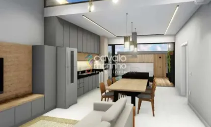 Casa à venda com 3 quartos, 157m² - residencial quinta da mata.