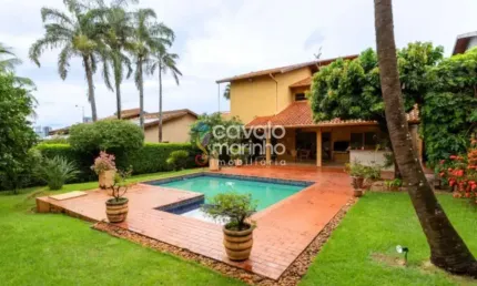 Casa à venda com 3 quartos, piscina, 284 m² - Condomínio Royal Park - Ribeirão Preto/SP