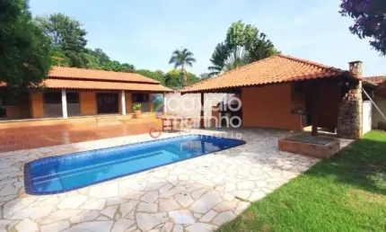 Chácara para alugar ou vender com 3 quartos, piscina, 1554 m²  - Recreio das Acácias