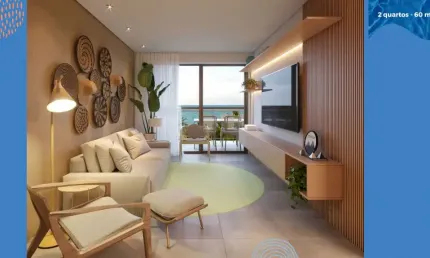 Apartamento com 1 quarto à venda na Avenida José Bezerra, 8, Praia Dos Carneiros, Tamandaré