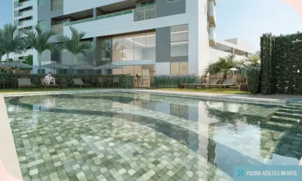 Apartamento de 2 quartos com uma suíte próximo a ufpe