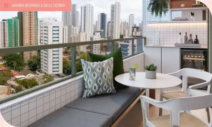Apartamento com 2 quartos à venda na Rua Coronel Célio Regueira, 60, Várzea, Recife