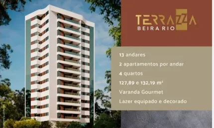 Apartamento com 4 quartos à venda na Avenida Beira Rio, Madalena, Recife