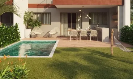 Apartamento térreo para venda com 130 m2, 3 quartos e 2 vagas