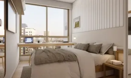 Apartamento com 1 quarto na Av. Rosa e Silva / Espinheiros