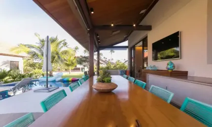 Bangalô 4 Suítes no Oka Residence | Segunda Linha do Mar