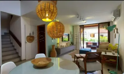 Excelente bangalô no condomínio Oka Beach Residence em Porto de Galinhas com 150 m²