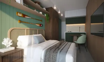 Apartamento com 1 quarto à venda na Avenida Portuaria, 1, Porto de Galinhas, Ipojuca