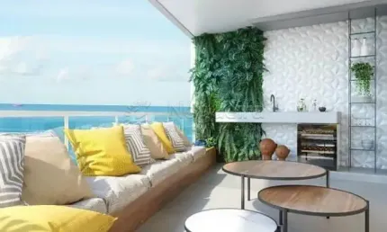 Repasse de excelente apartamento alto padrão localizado em Boa Viagem, com 175m² de área útil.