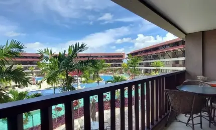 Excelente apartamento no condomínio Oka Beach Residence em Porto de Galinhas!