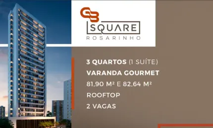 Apartamento com 3 quartos à venda na Rua General Artur Oscar, 114, Rosarinho, Recife