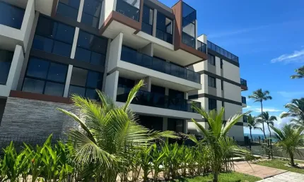 Apartamento 4 Quartos Térreo Beira Mar de Muro Alto