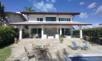 PRIVÊ BAÍA DO CUPE - CONDOMÍNIO BEIRA MAR - CASA 4 SUÍTES - MURO ALTO