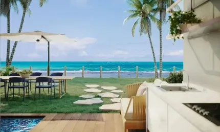 Apartamento - 2 Quartos - Frente Mar - Nomar Carneiros Ecoliving - Piscina Privativa