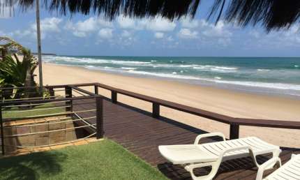 CASA BEIRA MAR - PORTO DE GALINHAS - MOBILIADA -  4 QUARTOS