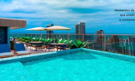 Luxo em Boa viagem, 04 quartos, 03 vagas, 03 Suites