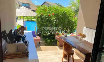 Apartamento - 2 Quartos - Mobiliado - Condomínio Beira Mar - Muro Alto