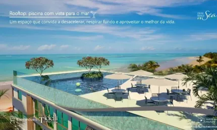 Flat com 1 quarto à venda na Avenida José Bezerra, 1, Praia de Tamandaré, Tamandaré