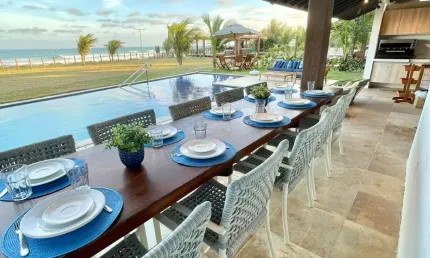 Bangalô - beira mar - cupe beach living - mobiliado