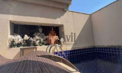 Coberturaa venda  no Tatuapé  167m2  3 quartos  4vagas de garagem