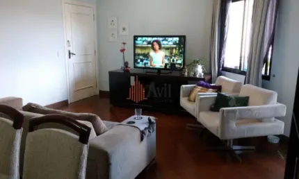 Apartamento 134m² com 3 suítes à venda no anália franco