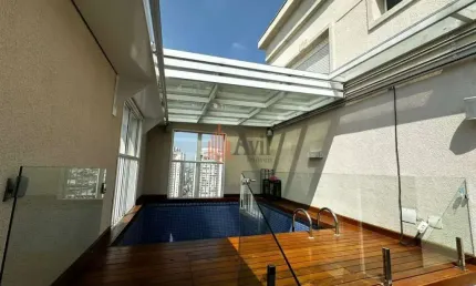 Cobertura com Piscina Porteira Fechada a Venda no Tatuapé com 300m²