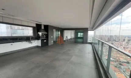 Apartamento de 337m², 3 suítes, 5 vagas - Edifício Figueira - Residencial mais alto de SP no Tatuapé