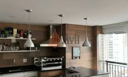 Apartamento 202m² com 3 suítes à venda no anália franco