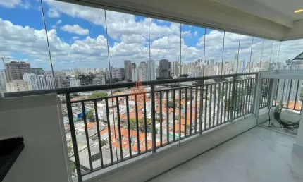 Apartamento a venda no tatuapé com 3 suítes e varanda gourmet com  106m²