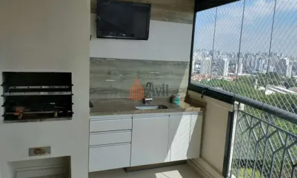 Apartamento à Venda na Mooca com 121m² com 3 Quartos, 2 Suítes