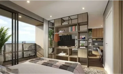 Studio residencial 25m²  com 1 quarto à venda no anália franco