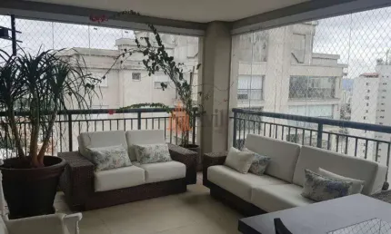 Apartamento 192m² com 4 quartos, 3 suítes à venda no tatuapé