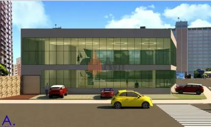 Prédio comercial 780m² para locação no tatuapé, finalizando acabamento