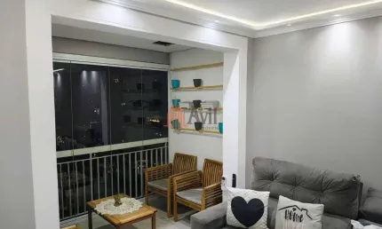 Apartamento a venda no tatuápe 88m2  3 quartos 1 suíte  2 vagas