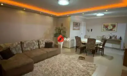 Apartamento semi mobiliado, com 1 suite + 2 dormitórios e demais dependências, próximo ao centro da cidade.