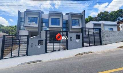 Sobrado geminado no bairro Três Rios do Norte, com 111,60 m² de área total, ideal para quem busca conforto e praticidade.